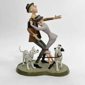 2006 WDCC 101 Dalmatians Tangled-Up Romance #601/1000 Good Circle Dealer 45th